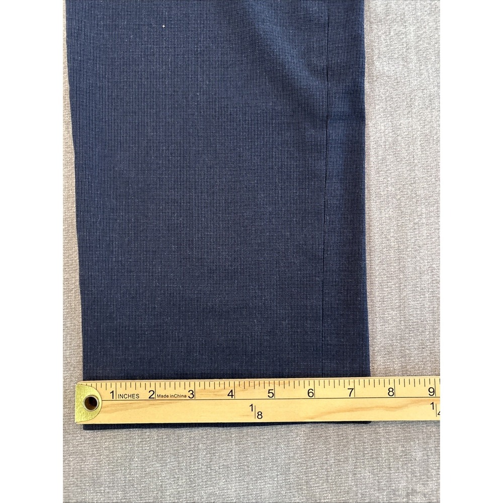 Ralph Lauren Pants Mens 34x30 Navy Blue Slim Fit Stretch Trousers Slacks Dress - Picture 6 of 8